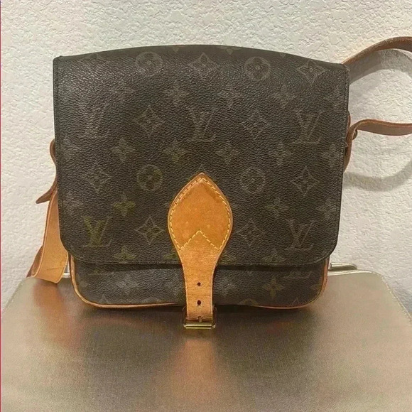 Louis Vuitton Brown and Tan Crossbody Bag - Picture 1 of 13